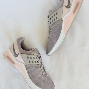 10 WOMEN'S NIKE AIR MAX BELLA TR 4 GREY / ROSE / WHITE CW3398-004